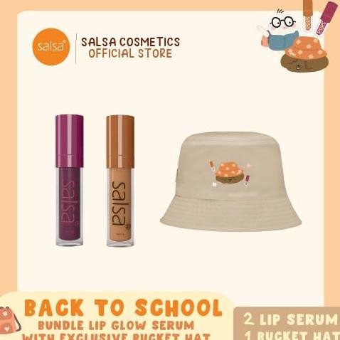 Promo SALSA Back To School Bundle - Tinted Lip Glow Serum SALSA x Kelly's.co COD