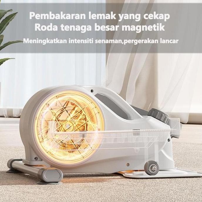 Promo NORTHMARCH Mesin Elips Stepper Alat Fitness Rumah Sepeda Bike Ellips mini stepper Portable Ala