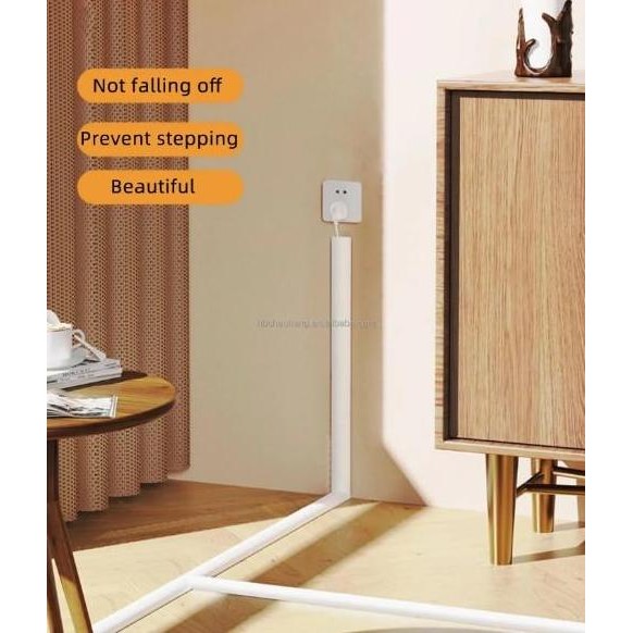 Penutup Atau Pelindung Kabel Listrik Untuk Manajemen Kabel Cable Organizer Kabel Dinding Dan Lantai