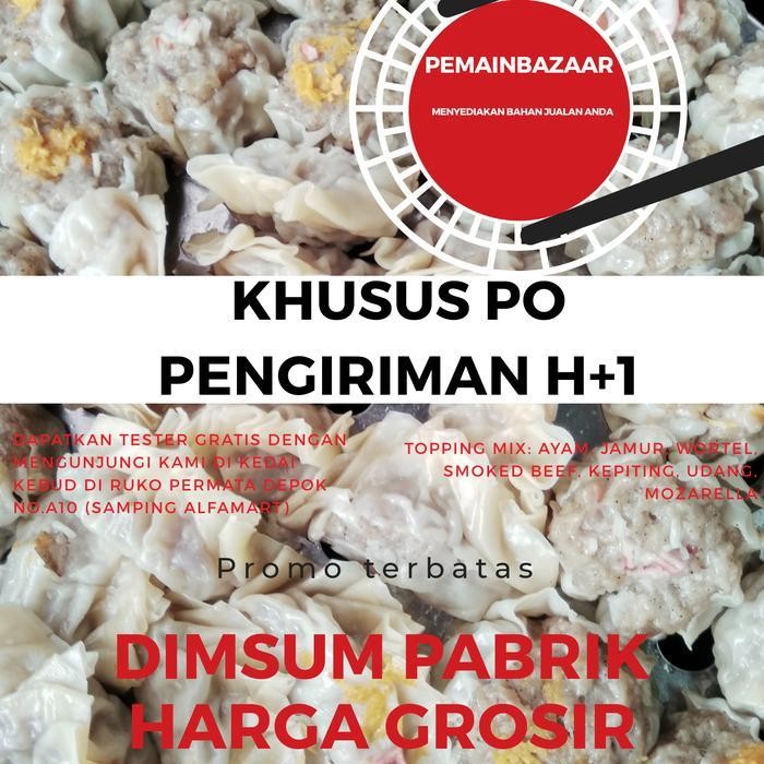 

Dimsum Isi 100 (Khusus Po) Termurah Best Quality 100% Original