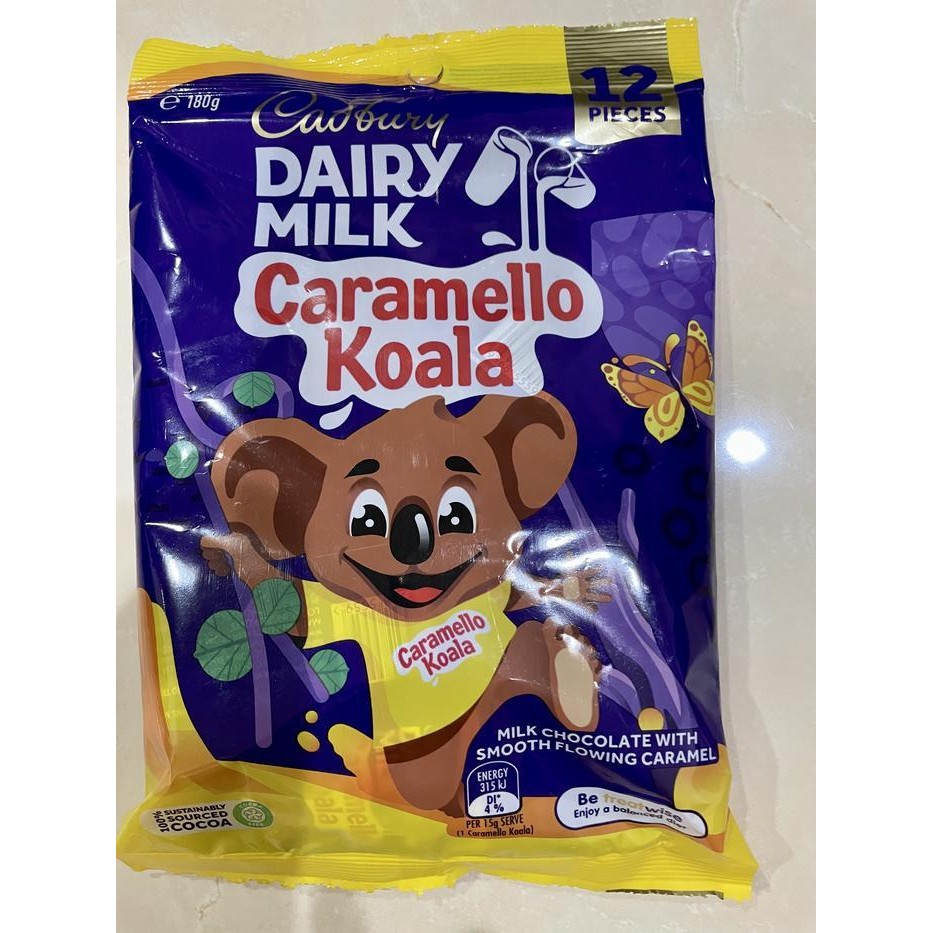 

Ori Australia Coklat Cadbury Daily Milk Caramello Koala Caramello (12 New Best Quality 100% Original