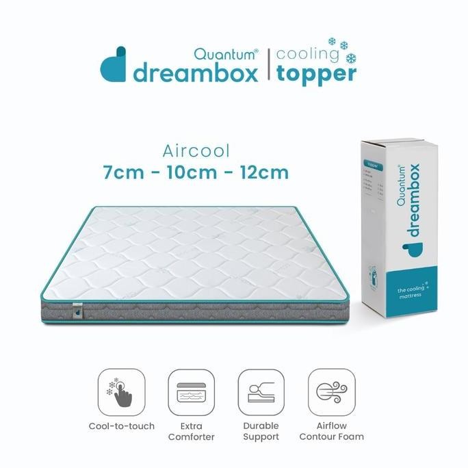Quantum Dreambox Cooling Topper Aircool / Topper Kasur Dingin / Cool-To-Touch