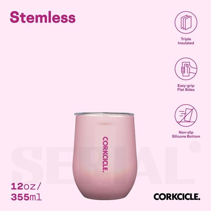 

Promo CORKCICLE Stemless 12oz - Unicorn Magic Cotton Candy COD
