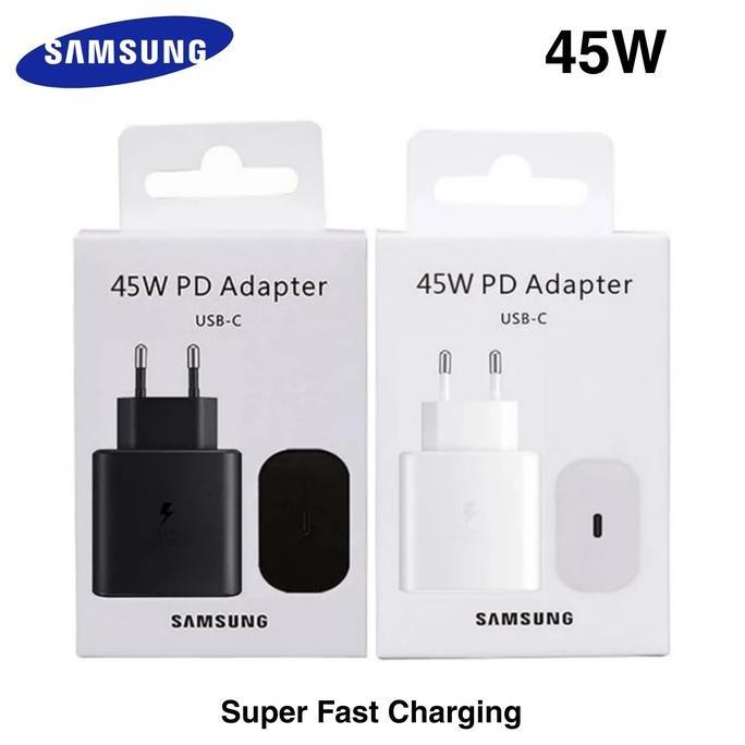 BEBAS ONGKIR - Charger Samsung 45W PD Adapter Power USB-C
