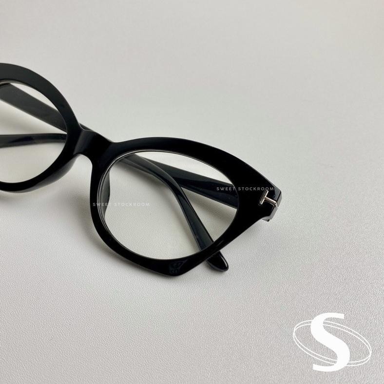 [Kecil Sweet Stockroom | Soft Cat Eye (Kacamata Anti Radiasi Bluelight Frame Cat Eye) Et-61