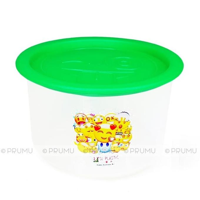Grosir Toples Plastik 1 Liter - Toples Jar, Toples Bening, Toples Kue Allshop