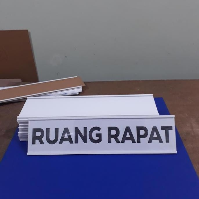 

Promo FRAME PAPAN NAMA PINTU BINGKAI NAMA RUANGAN NAME PLATE ACRYLIC HOLDER COD