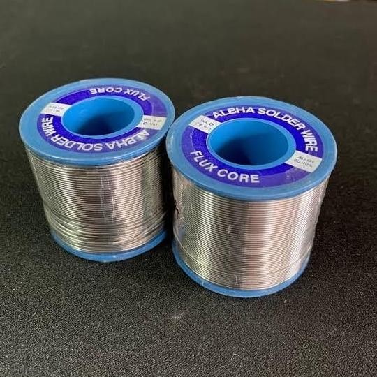 TERBARU TIMAH ALPHA ALPA TENOL KAWAT PATRI FLUX CORED SOLDER WIRE 0.8MM 60/40
