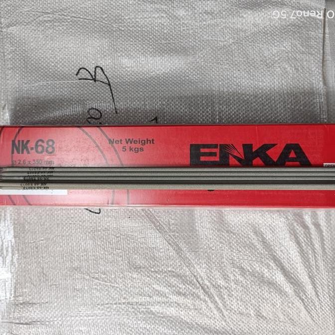Kawat LAS ENKA 2 mm / Kawat LAS ENKA 2,6 mm NIKKO STEEL Harga Per 1 KG