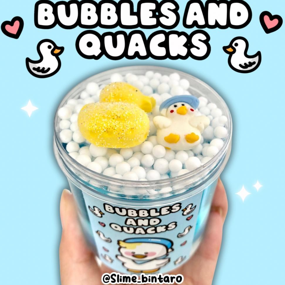 Clear Slime Bubbles And Quas By Slime Bintaro Slime Clear Slime Slime Berkualitas Slime Ter Slime Lu