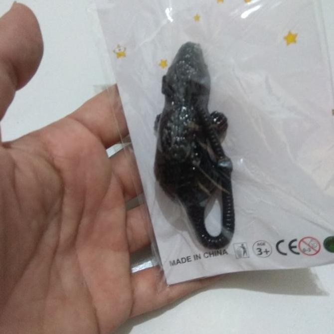 '+'+'+'+] mainan tikus hitam jelly lengket gel kenyal