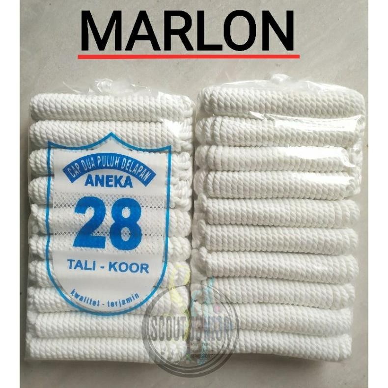

Premium Tali Pramuka Marlon 1 Pack 5Meter (10Biji) Tambang Nylon Tenda Kuat Diskon