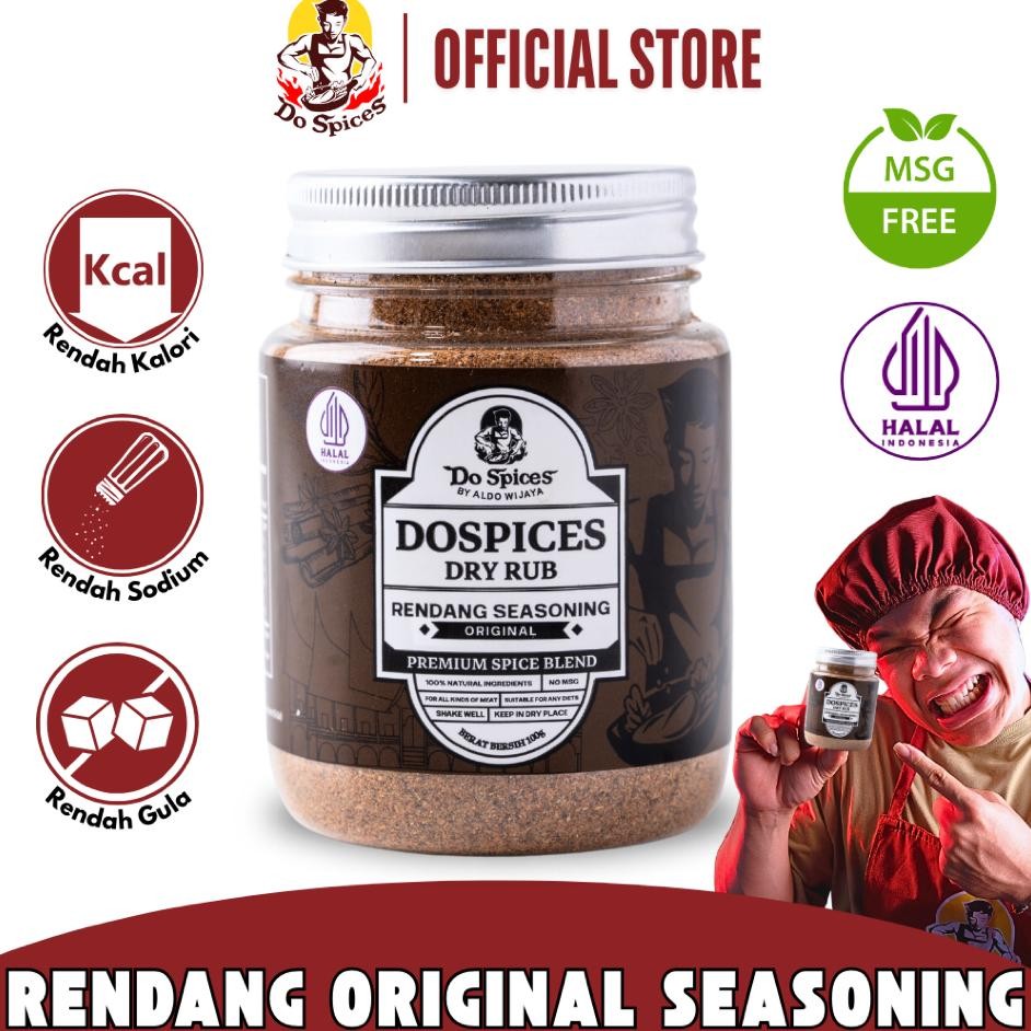 

Do Spices Healthy Dry Rub Bumbu Marinasi Rendah Kal Rendang Seasoning Rempahrempah