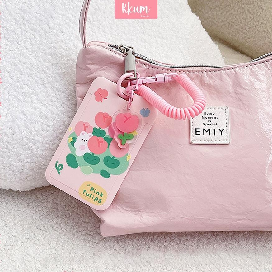 

Premium Id Card Holder/ Name Tag Gantungan Kartu Cute/ Kartu Akses Mrt Busway Lanyard Promo