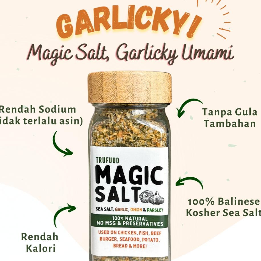 

Trufuud Bumbu Marinasi Dapur Bawang Putih Bubuk Umami Asin Gurih No Msg No Preservative Pretzel Powder Shaokao Magic Garlic