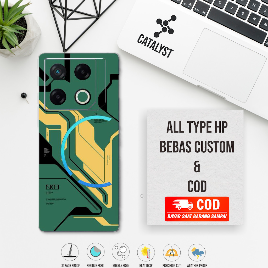 

[COD] Garskin Stiker Infinix GT 20 Pro Label Custom Presisi Terlaris
