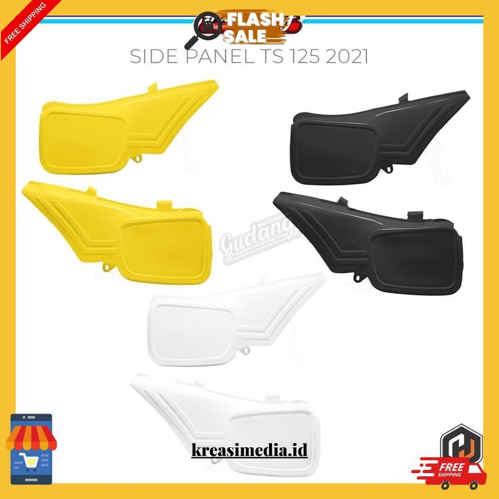 Side Panel Cover Tutup Body Samping Tutup Body Belakang Hrv Ts Klasik Ts 125 Klasik Rm 125 Klasik Te