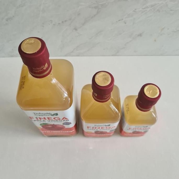 

Finega Cuka Apel Apple Vinegar Acv With Mother 500Ml (Kaca) Vinega