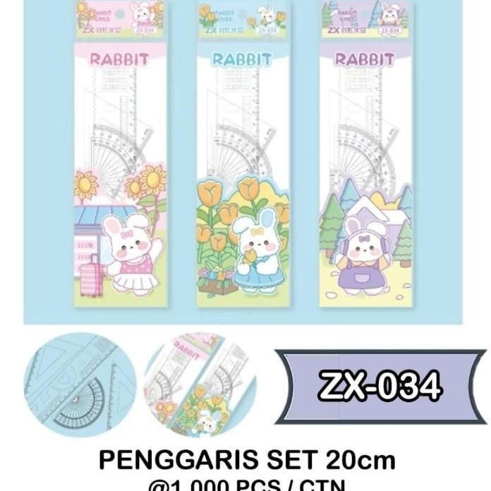 

12 Pcs Penggaris Set Fancy 20Cm