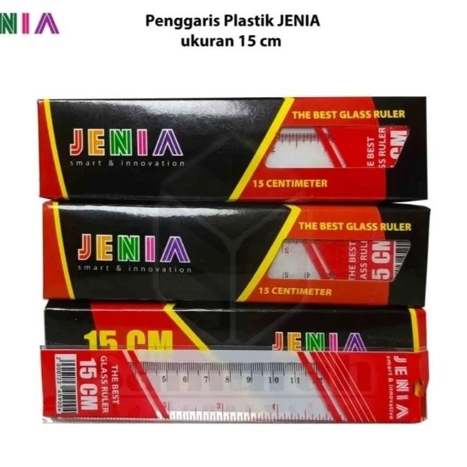 

Penggaris Jenia 15 Cm