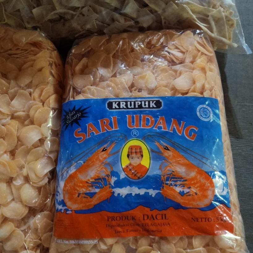

1 Ball Kerupuk Sari Udang Dacil 5 Kg