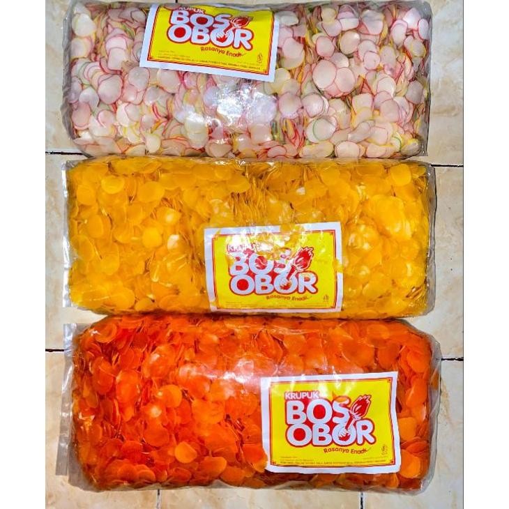 

Kerupuk Seblak Merahorenbawang Cap Boss Obor 5Kg