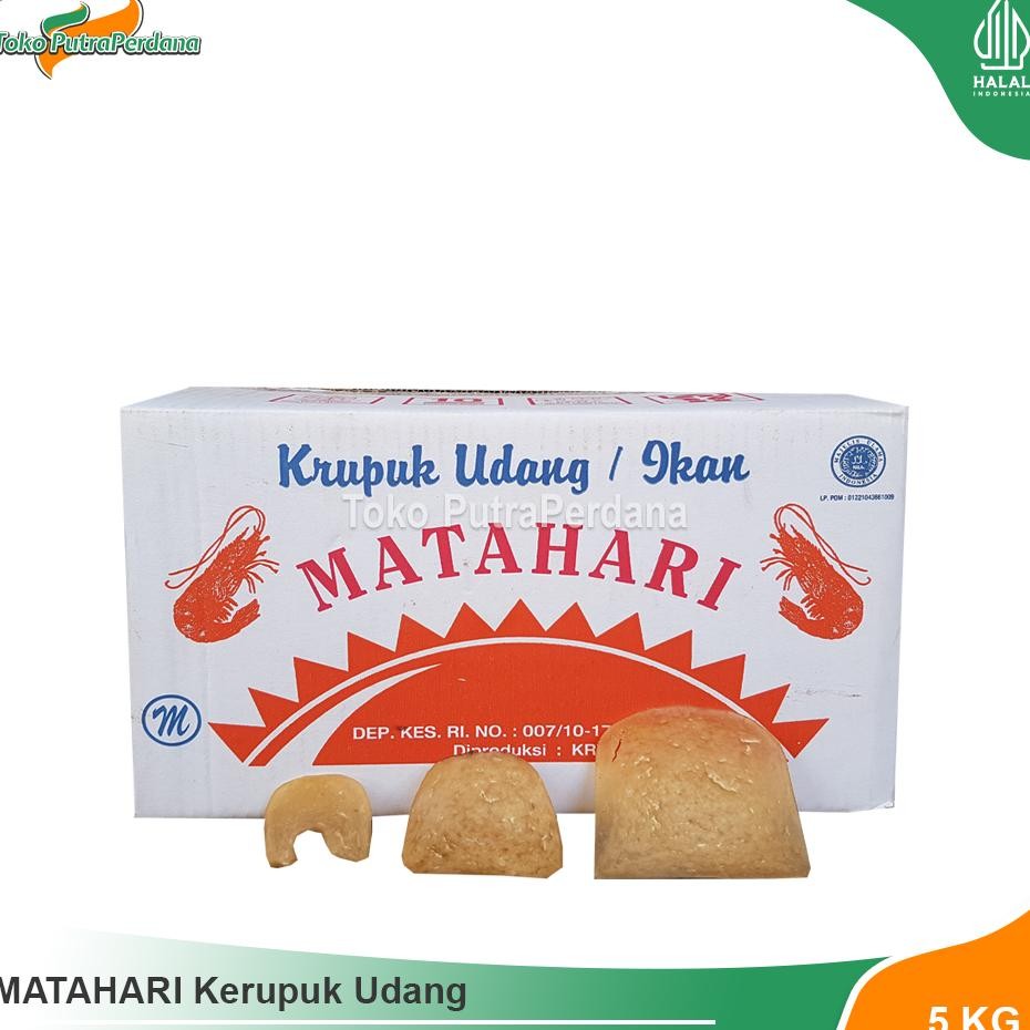 

Kerupuk Udang Cap Matahari 5Kg