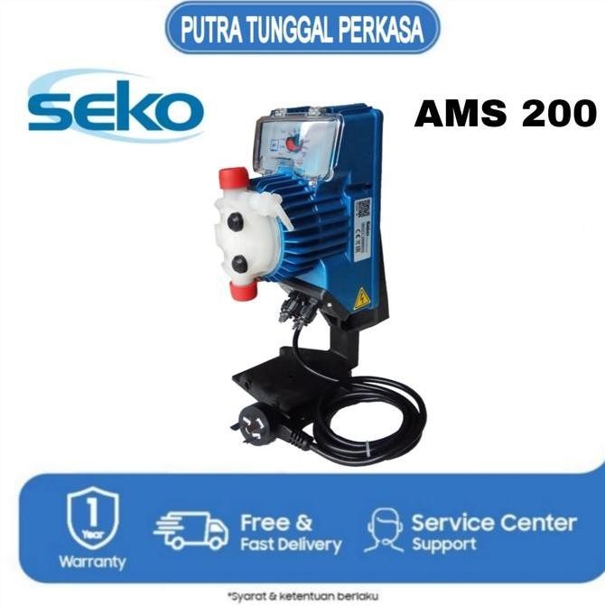 Dosing Pump Seko Ams 200 Pompa Dosing Chemical Seko Dosing Pump Kimia
