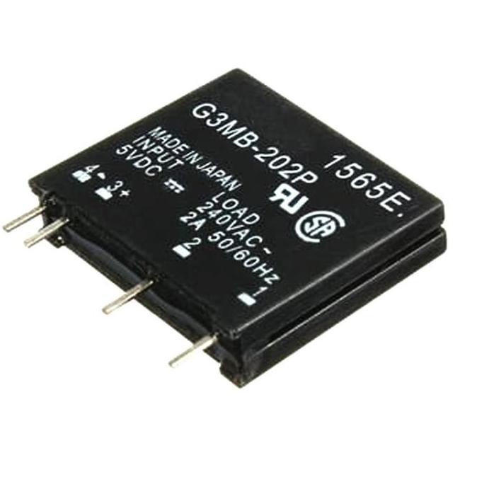 Solid State Relay Ssr G3Mb-202P G3Mb202P Dc-Ac 5V Dc 240V Ac 2A