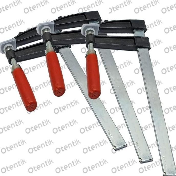 KLEM MODEL F PANJANG 50CM CLAMP ALAT JEPIT KAYU 120 X 500MM - 500 MM