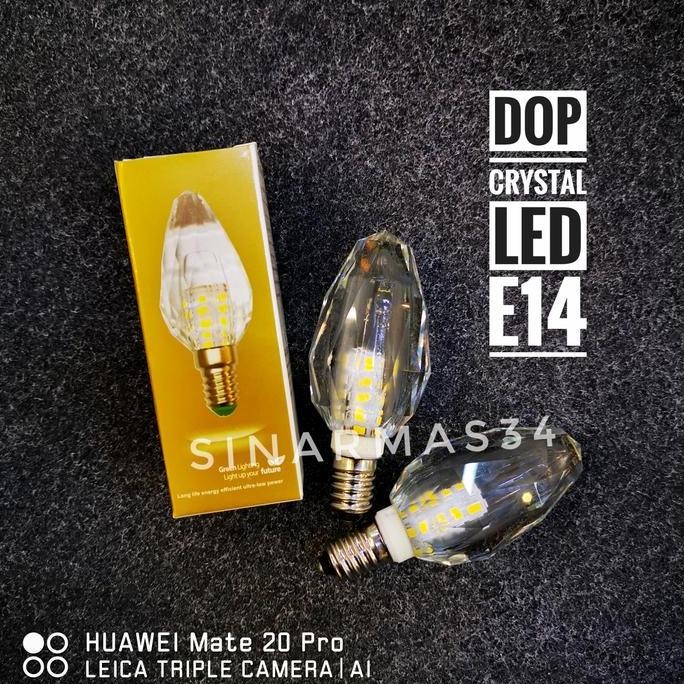 Silahkan Order] Lampu Bohlam Crystal E14 Filament Lampu Pijar Crystal Hias FitingKecil