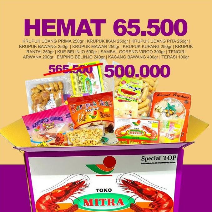 

------] PAKET OLEH-OLEH MITRA 500.000 | HEMAT PRAKTIS KHAS SIDOARJO