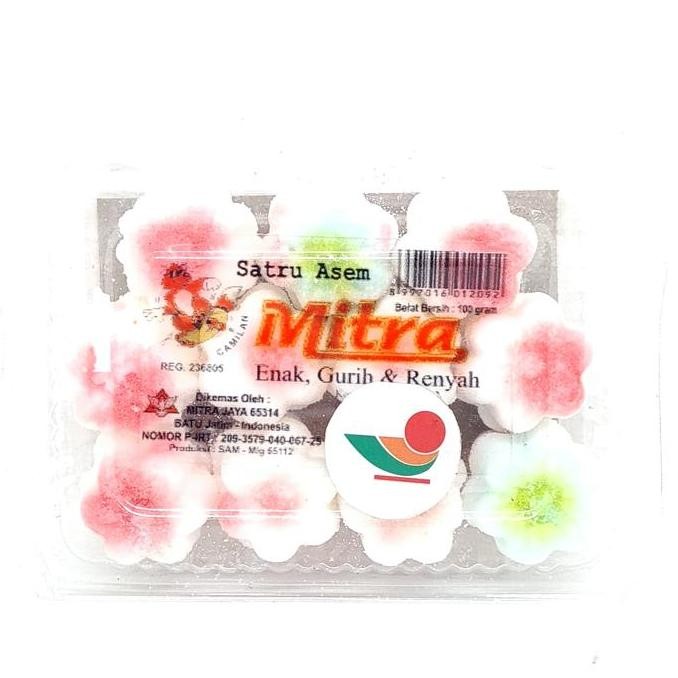 

siap kirim] MITRA SATRU ASEM 100gr | ANEKA BUAH ASAM MANIS MIX FRUIT ASLI KUNO