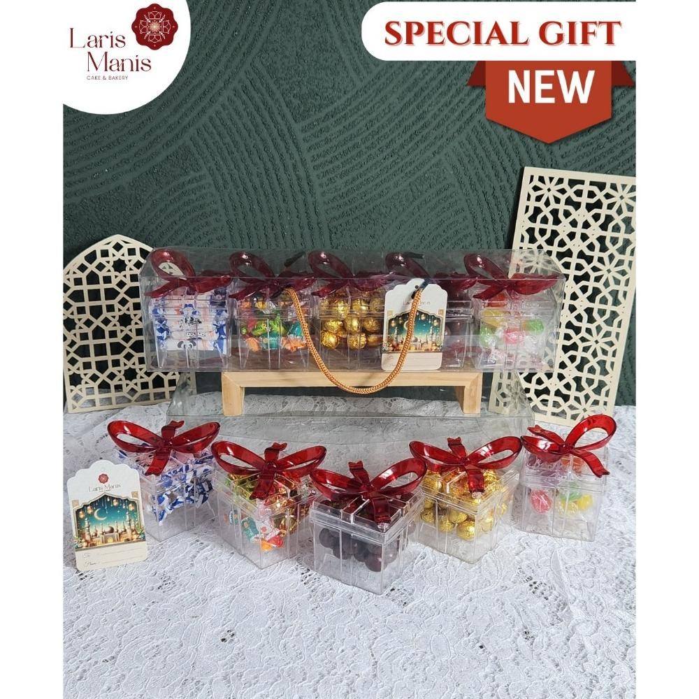 

RHH-1823 sd-67 HAMPERS PAKET PERMEN COKLAT LEBARAN - Special Gift Kado Pita Merah Terlaris Sale