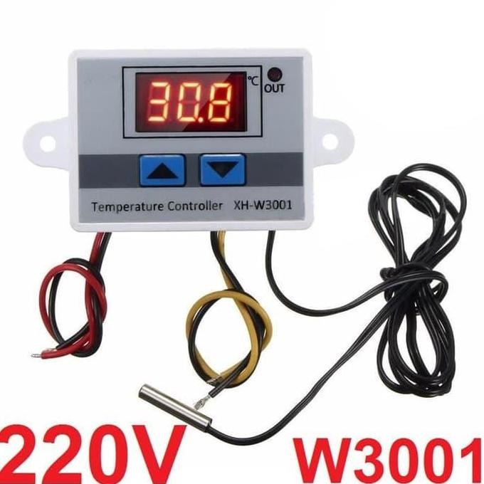 Thermostat Digital Temperature Xh-W3001 W3001 Termostat Suhu