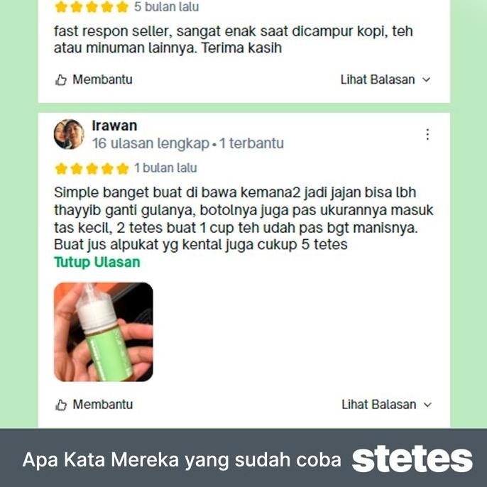 

JH8 STETES stevia 5ml