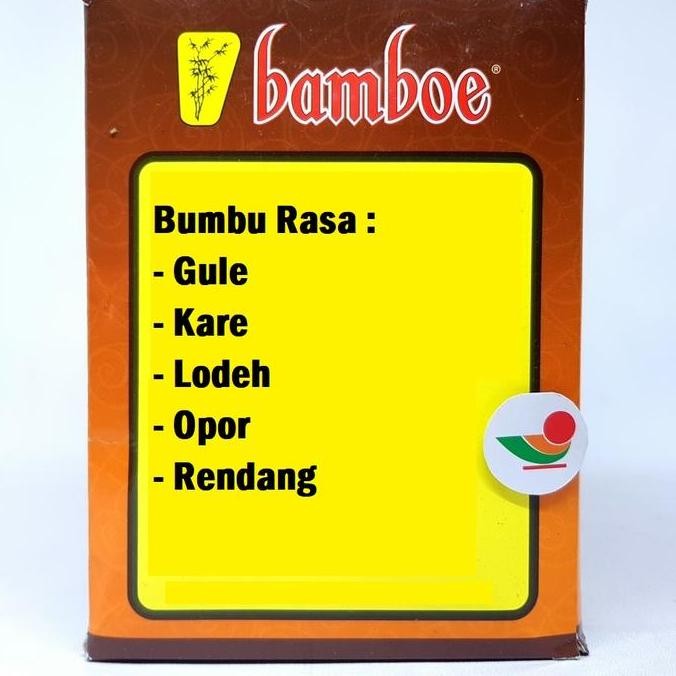 

monggo] BAMBOE BUMBU CURRY DISHES pck | GULE KARE LODEH OPOR RENDANG