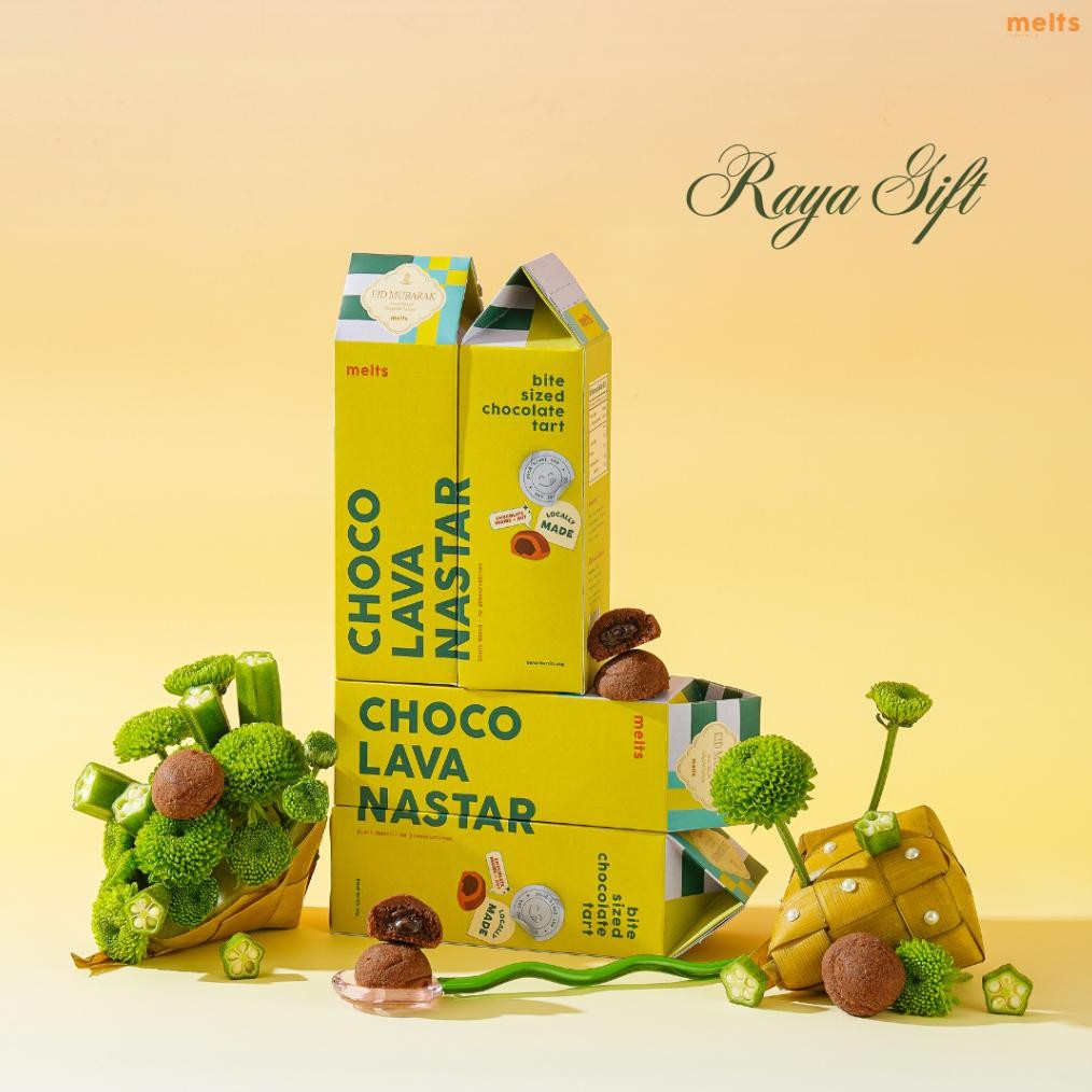 

fj-44 KOE-1116 Melts Raya Gift - Choco Lava Nastar | Hadiah Kado Parcel Hampers Kue Kering / Lebaran Eid Ramadhan Viral Berkualitas