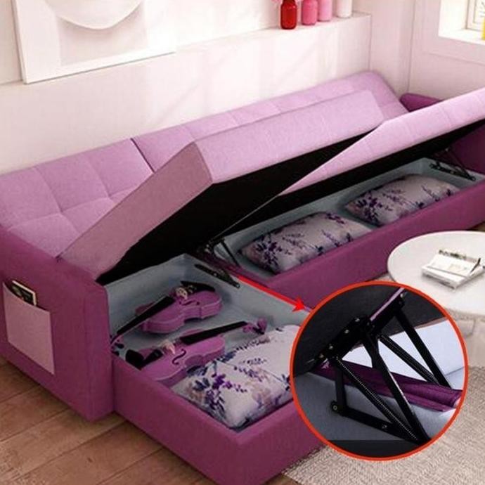 1.5M Engsel Hidrolik Tempat Tidur Engsel Hidrolik Ranjang Engsel Dipan Lipat Engsel Kasur Lipat Dind