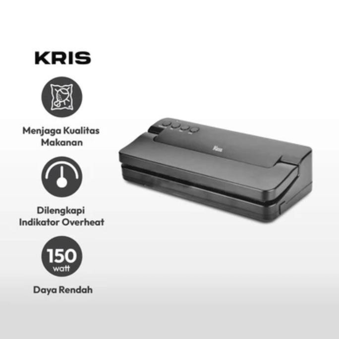 Terlaris Kris Alat Vacuum Sealer / Alat Vakum Makanan / Mesin Vakum Makanan Ready Stok