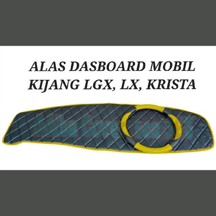 Alba Cover Sarung Stir Mobil Dan Alasdasboard Mobil Kijang Lgx Lx Krista Motif Wajik Bahan Elastis K