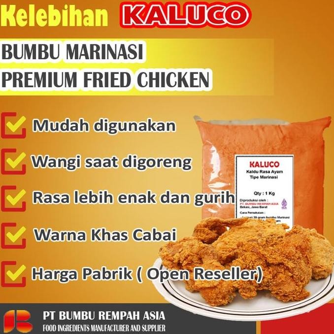 

JH8 BUMBU MARINASI AYAM SPICY HOT CRISPY 1KG