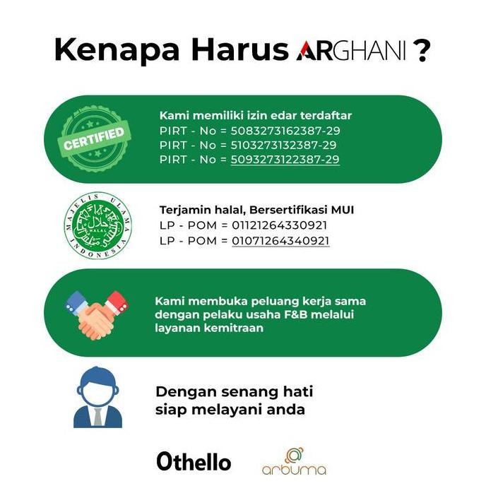 

JH8 ARBUMA Seasoning Kaldu Ayam Non MSG 1Kg Halal Bumbu Masak Dapur Bubuk Instan Tabur Premium