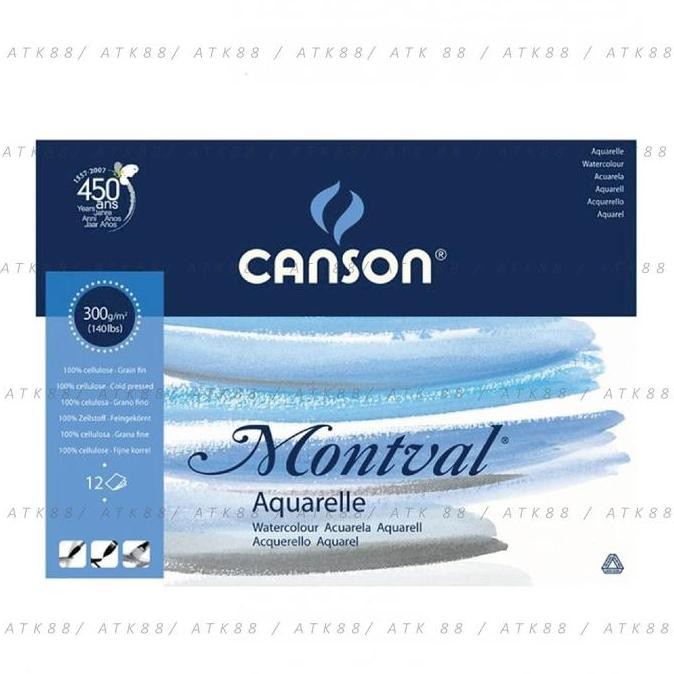

Sale Canson Montval A4 (24X32Cm) 300Gsm