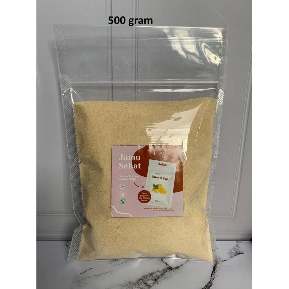 

JH8 Serbuk Bumi Kunyit Putih 500gram Kunyit Bubuk Asli Tanpa Bahan Pengawet