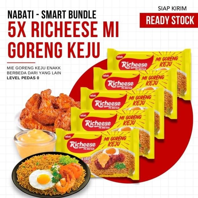 

(Expert) Richeese Mie Goreng Keju Level 0 74g - Bundle 5