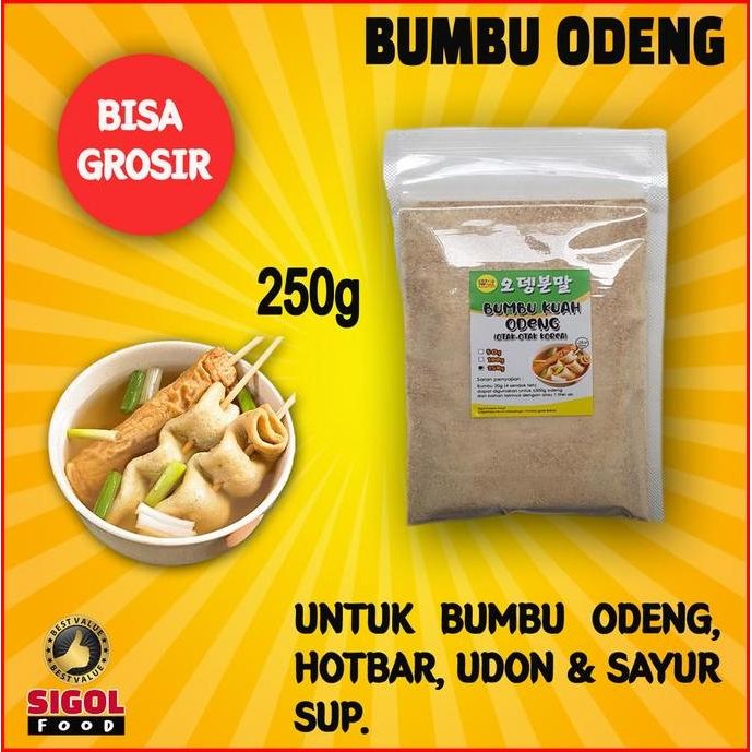 

JH8 Bumbu Kuah Odeng 250gram-Serbuk Bumbu Racikan-Sop-Hotbar Eumok-Halal