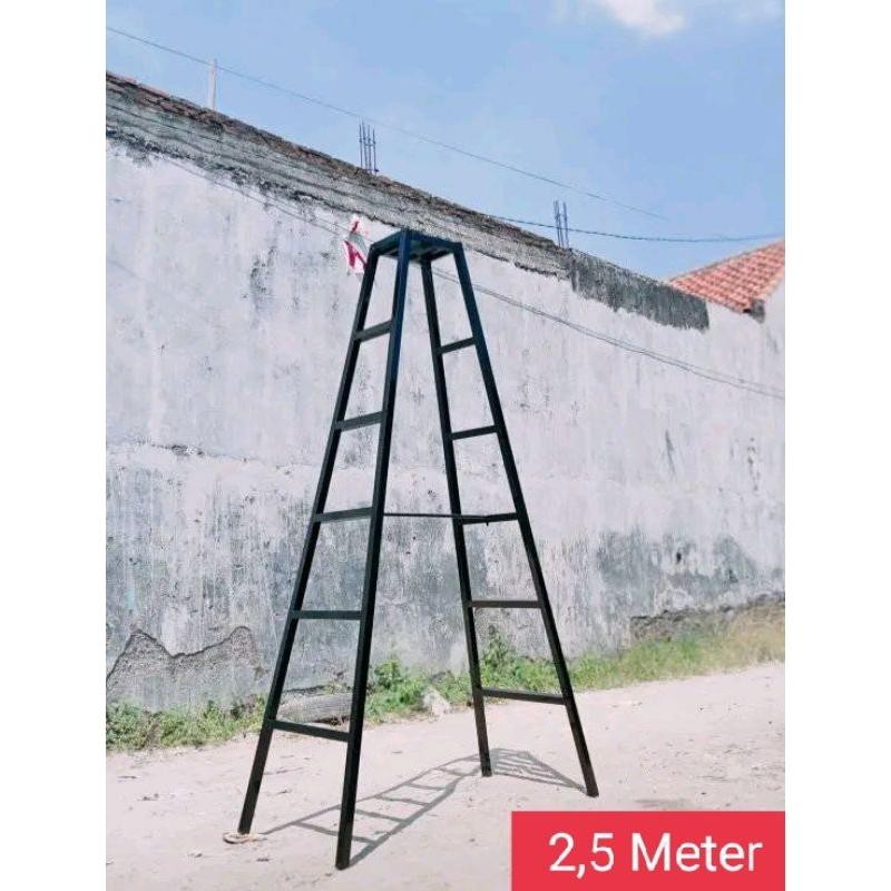 Tangga Lipat Besi Holow4X4 Galvanis 2,5 Meter Terbaru Best Quality 100% Original