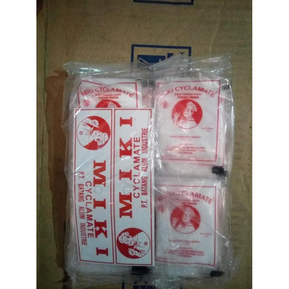 

JH8 Pemanis buatan Miki sodium cyclamate isi 48 bungkus
