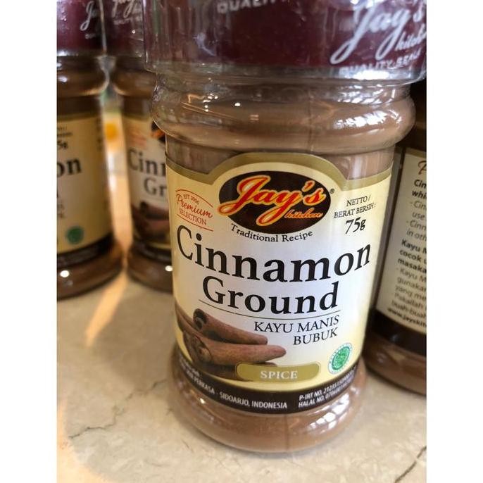

JH8 Jays Cinnamon Ground 75 gr / Kayumanis Bubuk Serbuk / Cinamon Powder